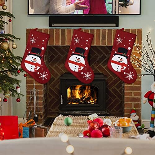 Бонбони подароци чорапи Персонализирани камин порибни кадифени Божиќни украси и додаток за забави за деца семејни празнични сезони за украси