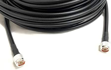 Прилагодена кабелска врска 4 стапала N машко до N MALE LMR400 пати микробранова печка 50 ом кабел за ниска загуба на антена за радио