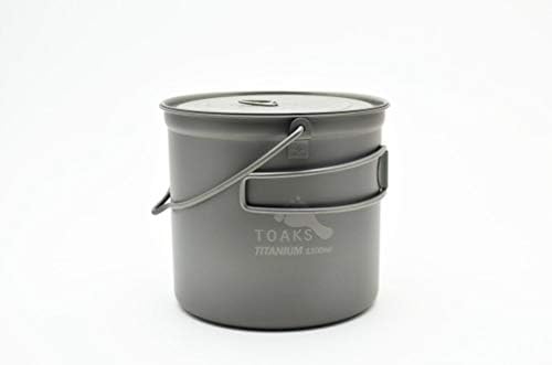 Toaks Titanium 1100ml тенџере со рачка за кауција