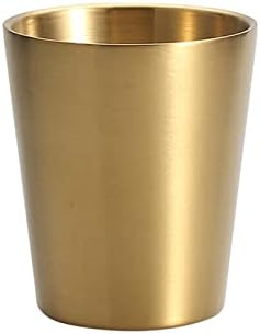 Чаши од не'рѓосувачки челик Blmiede Shatterproof чаши метални чаши за пиење за бар дома ресторан зимски чаши за жени