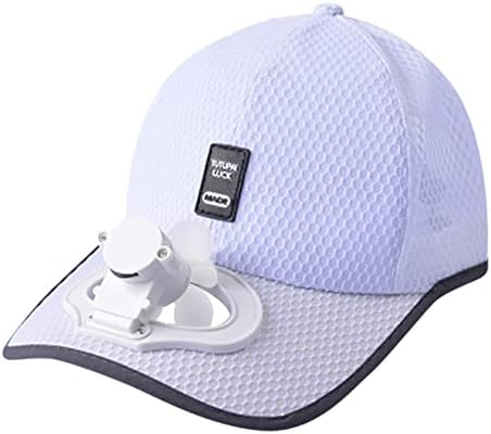 Менхонг бејзбол капа за ладење на сенка USB сончање за сончање на летни капаци за бејзбол капачиња за безбол