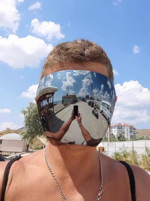 Feisedy целосна обвивка за лице за заштитени очила Огледала за сонце Огледало за сонце против магла Б2781