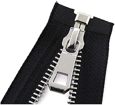 Haibing zipper 535/45/55/65/75/85cm Отворен крај автоматско заклучување на платина метална патент Користете за облека чевли