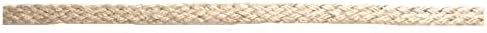 Шие трендови 5 јарди Природна коноп јута рамна шуплива цевка за цевководи за плетенка- ширина 0,5 - шиење на ватиран ренесансен карневалски