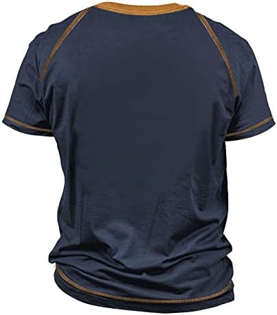 Смешни графички маици за мажи плус големина со големина печатење на букви О-вратот кошула со краток ракав 2023 летни обични врвови