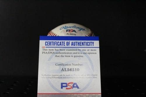 Тим Рејнс потпиша безбол автограм авто -автограм Auto PSA/DNA AL56510 - Автограмирани бејзбол
