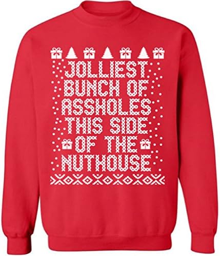 Пекатес џогарски џемпер џемпер џемпер грда Божиќна маичка Божиќ