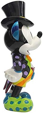Enesco Disney by Britto Top Hat Mickey Muse Figurine, 8.07 инчи, повеќебојни