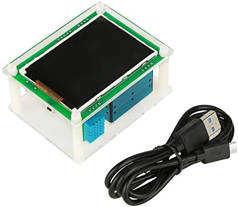 Acogedor PM2.5 Монитор за детектор за квалитет на воздухот во внатрешен и отворен воздух за откривање на PM1.0, PM10.0, PM2.5, AQI, температура,