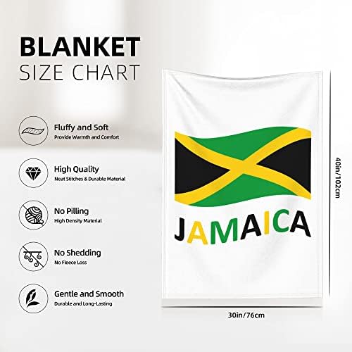 QG ZZX Јамајка знаме бебе ќебе за момчиња девојчиња ќебе ќебе ќебе