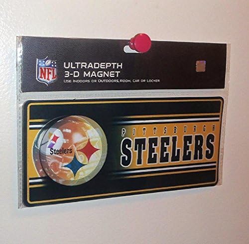 NFL Pittsburgh Steelers 3D магнет, 8-инчен