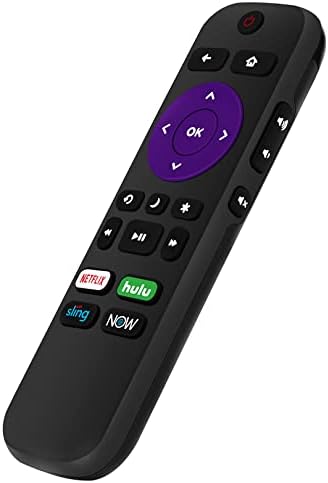 Replacement Remote Control Work for Onn Roku TV 1000125850 100012585 100021261 100005397 100012590 100071705 100005843 100074926 100069454 100058007