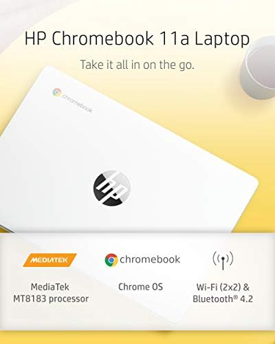 HP Chromebook 11-инчен Лаптоп - До 15 Часовно Траење На Батеријата-Mt8183-4 GB RAM МЕМОРИЈА - 32 GB Emmc Складирање-11,6-инчен HD Дисплеј-Со