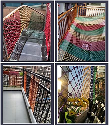 Безбедност на балкони за безбедност на деца AWSAD, Градина за заштита на скалила Нето -градинка за отворено искачување на отворено, качување