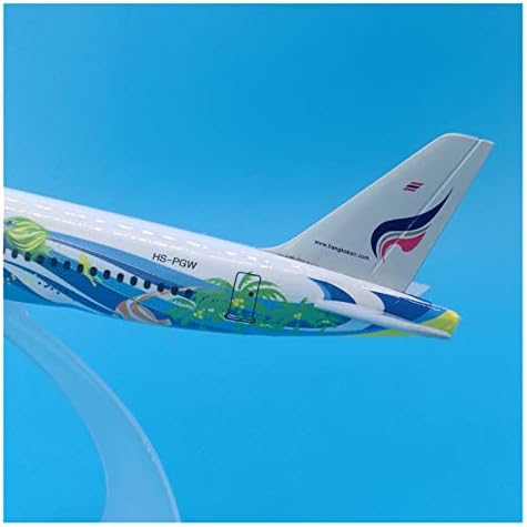 Модели на авиони 1: 400 Поставете за Cola Airlines Airbus A380 Метална легура на авиони Модел Декорација за колекционерски графички дисплеј