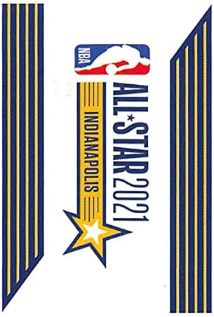 2020-21 Панини налепници Кошарка 30 Ол-стар игра 2021 Лого официјална колекција на налепници во НБА единечна картичка