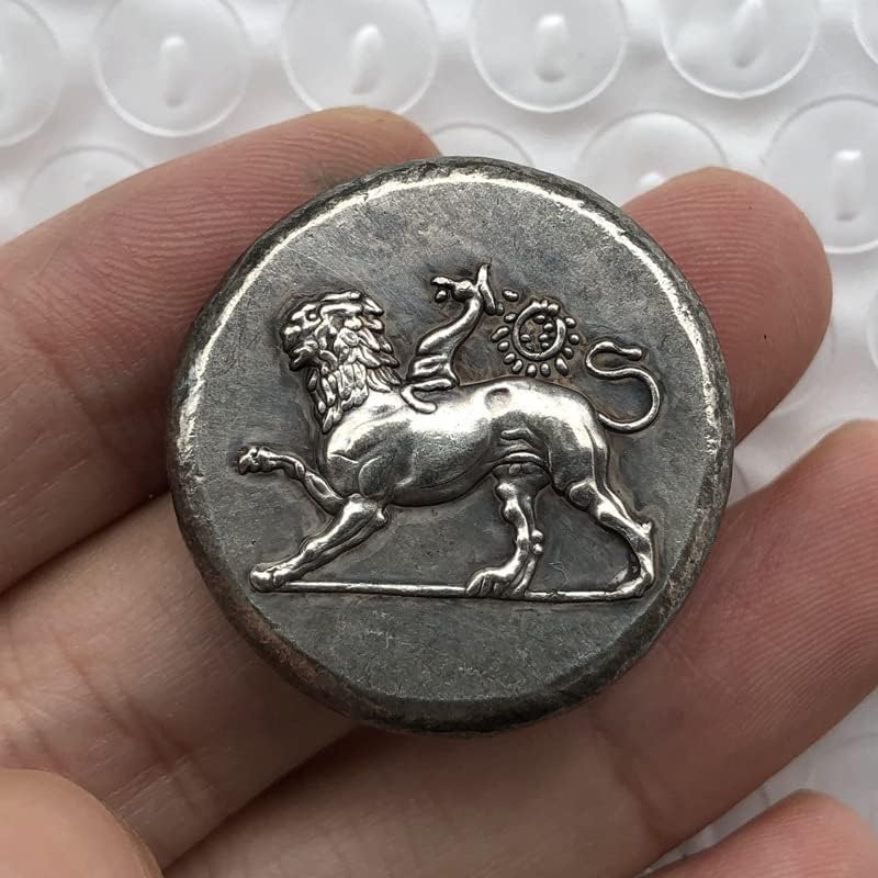 Грчки Монети Месинг Сребрени Антички Занаети Странски Комеморативни Монети Неправилна Големина Тип 21