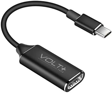 Работи од Volt Plus Tech HDMI 4K USB-C комплет компатибилен со Vivo IQoo Z6 44W професионален адаптер со дигитален целосен 2160P,