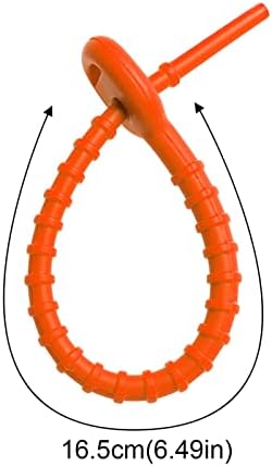 Шарени силиконски врски торбички клипови кабелски врски леб врски за еднократно гума пресврт врски со повеќе намени силиконски