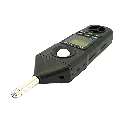 Дигитален индустриски анемометар, мерач на температура и влажност, ниво на звук и мерач на светлина/луксуз со опција 232/USB по модел: