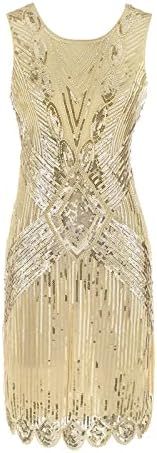 естетски фустани жени со кратки ракави со кратки ракави гроздобер ресилиња за забава Коктел Елегантен флапер за каросерија фустан Миди должина