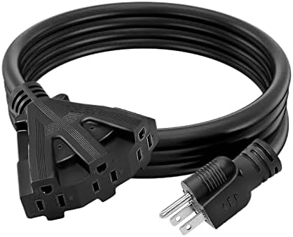 12/3 Отворен кабел за продолжување со повеќе места, флексибилни кабелски кабел за продолжување