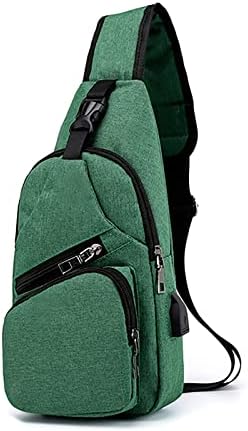 Слишка торба за мажи жени ранец ранец торбички торбички вкрстени пакети со USB кабелски лаптоп гласник