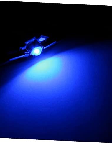Нов LON0167 1W 460-470NM сина светлина LED ламба за ламби емитер 20-25lm W Star Base 2PCS (1W 460-470NM BLAUE LED-LAMPNERPERLEN-EMITTER