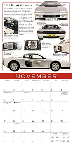 Класици: Крајни Автомобили 2023 Ѕиден Календар, 12 х 12