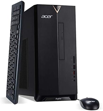 Acer Aspire TC-885-UA92 Десктоп, 9-Ти Генерал Intel Core i5-9400, 12GB DDR4, 512GB SSD, 8X DVD, 802.11 AC Wifi, USB 3.1 Тип