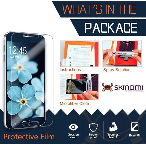 Заштитник на екранот Skinomi компатибилен со Samsung Galaxy Tab A 7.0 Clear Techskin TPU Anti-Bubbul HD HD филм