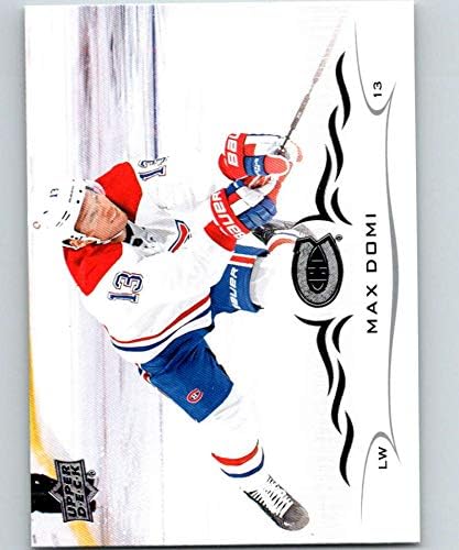 2018-19 Горна палуба NHL Серија 2348 Макс Доми Монтреал Канадиенс Официјален УД Сер 2 хокеј 18/19 Трговска картичка