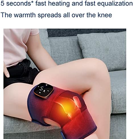 Електрично греење на коленото влошки USB за полнење на коленото подложи за греење на коленото за зглобовите на коленото