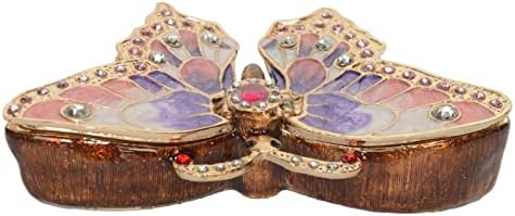 Статуи Пеперутка Декоративна Кутија За Подароци Метална Кутија За Накит Уникатна Кутија За Складирање Сувенири