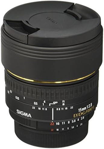 Sigma 15mm f/2.8 EX DG Дијагонална Леќа За Рибино Око За Pentax И Samsung SLR Камери