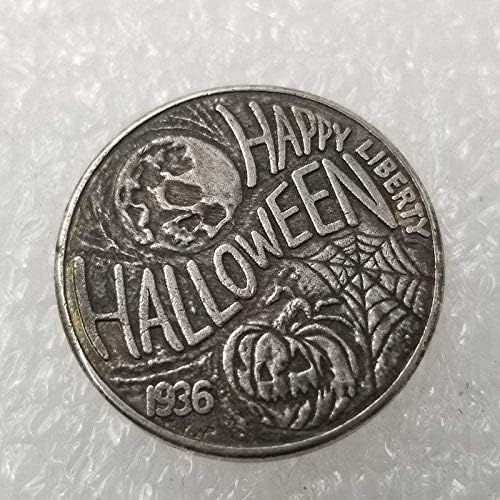 1936 година Wanderer Silver Buffalo Buffalo Coin Commorative Copysouvenir Newnty Coin Coin Подарок