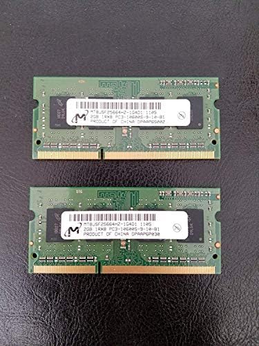 Микрон 2GB DDR3 RAM PC3-8500 204-пински ЛАПТОП SODIMM