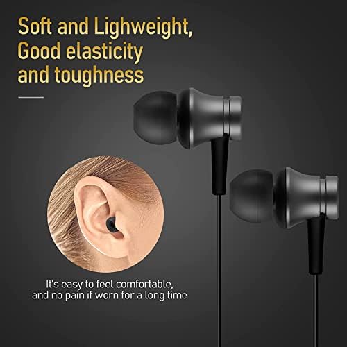 Совети за замена на слушалки, Pafuwei 36 парчиња замена на ушите совети Eadphone силиконски совети за бучава изолација на капакот