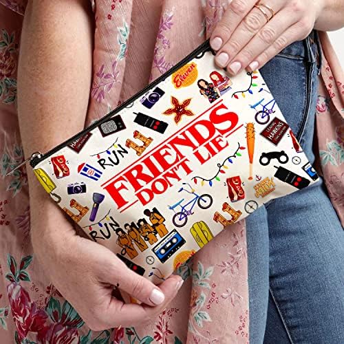 Wxptxf Смешни Чудни Производи Патент Торбичка Патна Торба Тоалетна Торба Подароци За Жени Пријатели Тинејџерки Пријатели Не Лажете