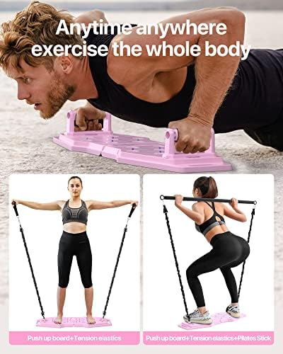 Bogard Pro Push Up Board, Преносна опрема за вежбање дома, под притисок, Подарок за опрема за обука на сила за Man & Women