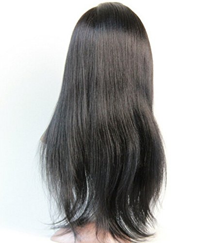 Дајун Коса 14 човечка коса целосна чипка перики монголски Богородица Реми Човечка Коса Природна Права Природна Боја