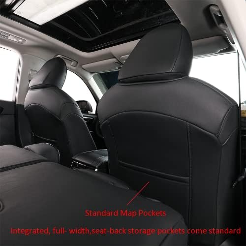 EKR Custom Fit 4Runner Car Seat Covers за изберете Toyota 4Runner 2011-2023 - Full Set, кожа