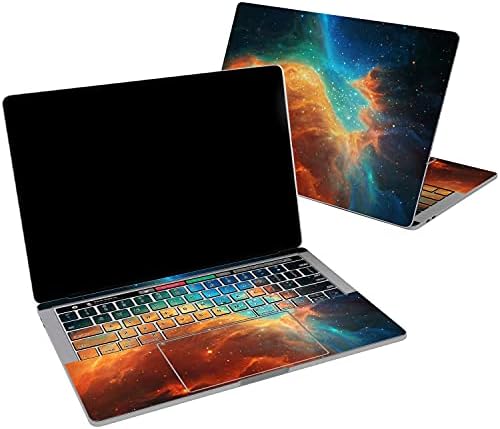 Cavka vinyl Decal Skin компатибилна за MacBook Pro 16 M1 Pro 14 2021 Air 13 M2 2022 Retina 2015 Mac 11 Mac 12 Налепници Spaceвезди Галактички
