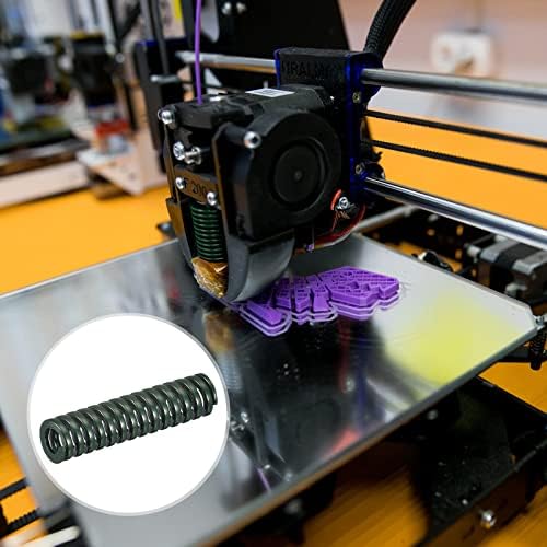 Uxcell 3D печатач умираат пролет, 2 парчиња 12мм ОД 45мм долги спирално печат за компресија, калапи за компресија умираат извори за електричен