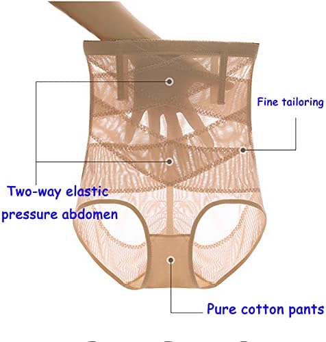 Вкрстена компресија ABS обликувајќи ги панталоните за жени контрола на стомакот, гаќички со високи половини, панталони за подигнување