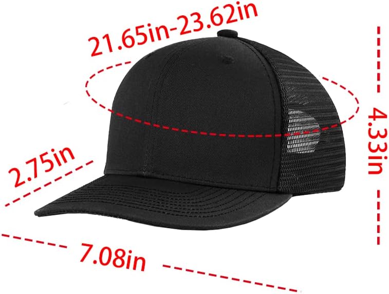 2 парчиња извезена Snapback Mesh Trucker Hat Custom Персонализирана текстуална лого полиестер бејзбол капа