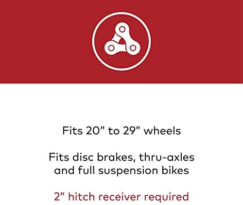 Yakima, Holdup +2 Додаток за додаток за Holdup Hitch-поставена лента за велосипеди за автомобили, SUV, камиони и многу повеќе, додава 2 велосипеди