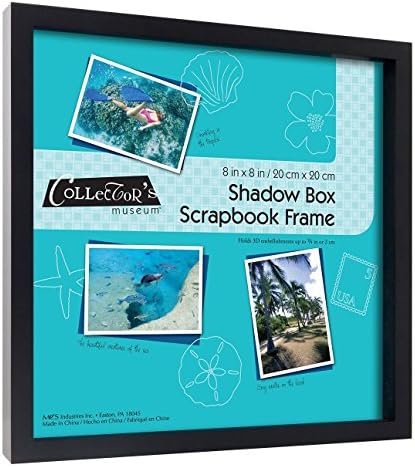 MCS Strapbook Shadowbox Frame, црна