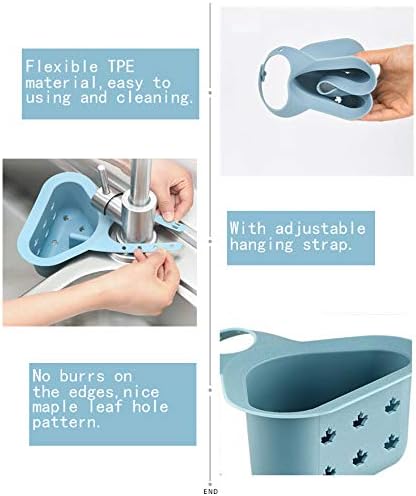 Флексибилно висечки држач за висечки мијалник за мијалник за мијалник за мијалник, сина, сет PF 1