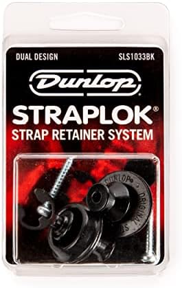 Systemим Данлоп Стропл -пакет со двојни дизајн ленти за држачи, црна боја, црна